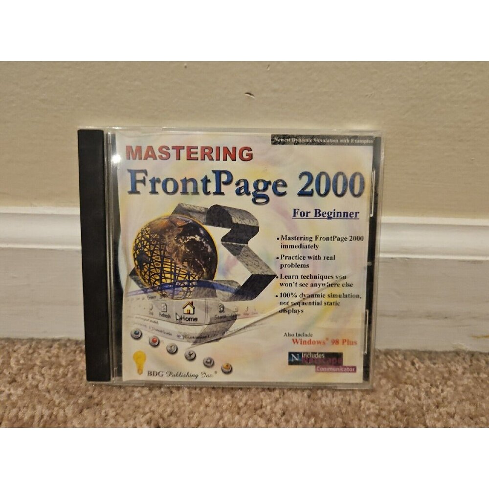 Mastering FrontPage 2000 (PC CD ROM Windows/Mac, BDG)